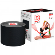 Кинезио тейп Bio Balance Tape Premium Quality 5см х 5м черный.