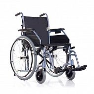 Кресло-коляска Ortonica для инвалидов со складной спинкой Base 180 с пневмоколесами.