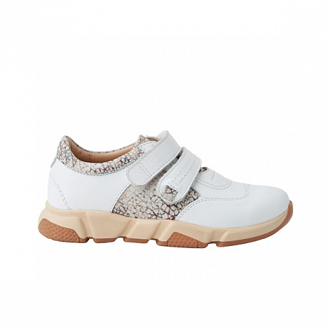 Кроссовки ортопедические Твики для девочек TW-445-8 белый/бежевый. Изображение 2 из 4