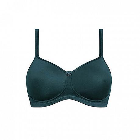 Бюстгальтер без косточек Amoena для фиксации экзопротеза Mara SB 44686 нефрит. Изображение 2 из 3