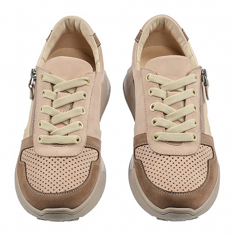 Кроссовки Dr. Spektor женские 1482-250-2-136 бежевые. Изображение 2 из 3
